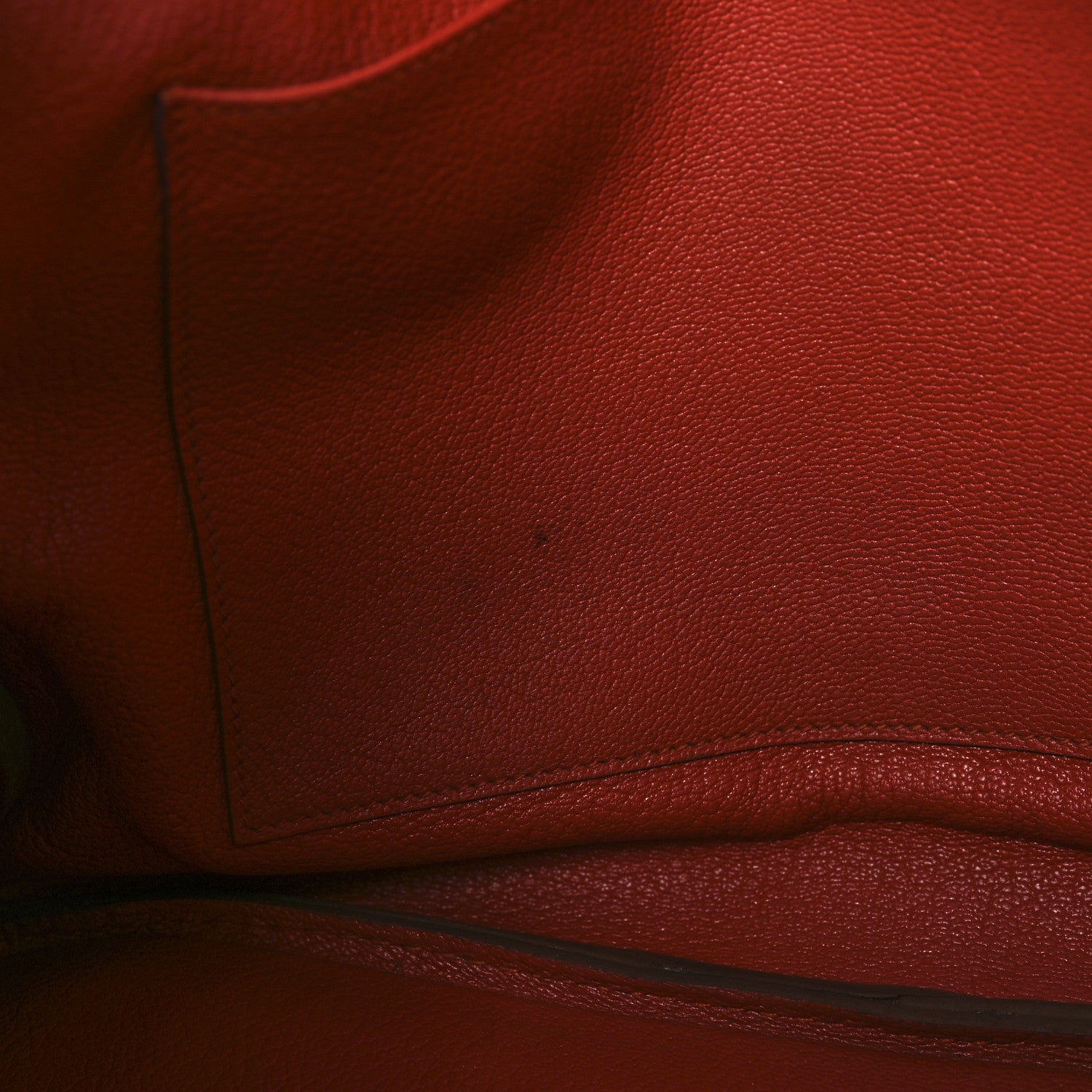 Hermes Taurillon Clemence Swift Tri-Color Birkin 35 Sanguine Gris Tourterelle Moutarde 13 of 14