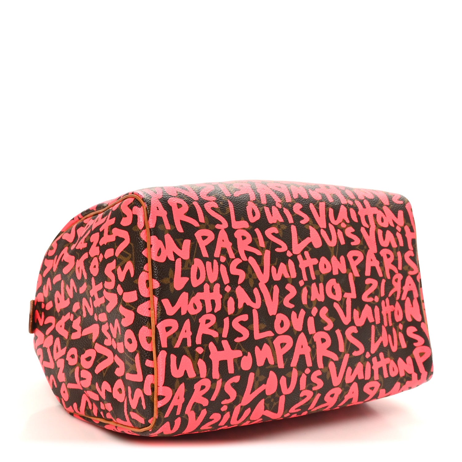 Louis Vuitton Monogram Graffiti Speedy 30 Fuchsia 4 of 11