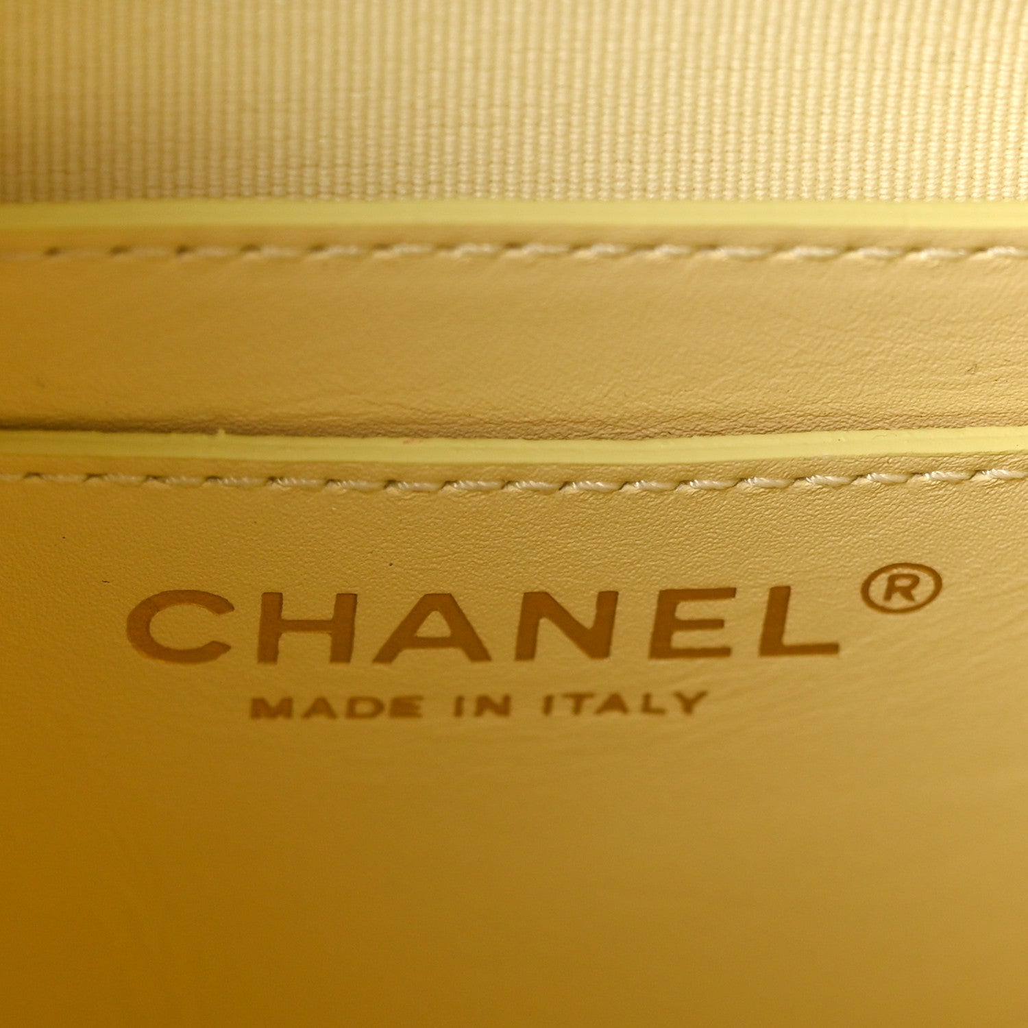 Chanel Caviar Quilted Mini Urban Spirit Backpack Light Yellow 6 of 10
