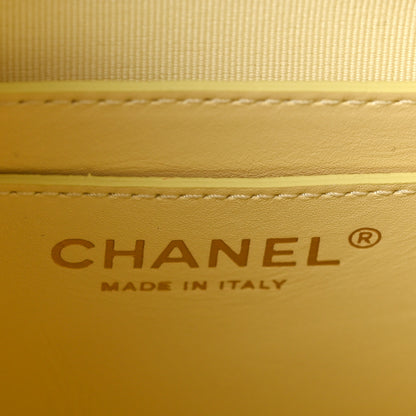 Chanel Caviar Quilted Mini Urban Spirit Backpack Light Yellow 6 of 10