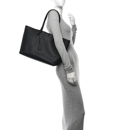 Saint Laurent Calfskin Large Shopping Tote Black 2 of 11
