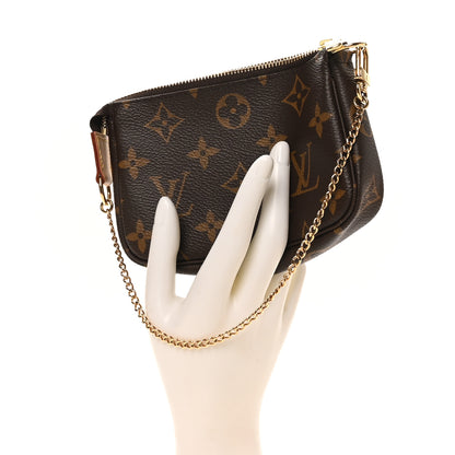 Louis Vuitton Monogram Mini Pochette Accessories 2 of 8
