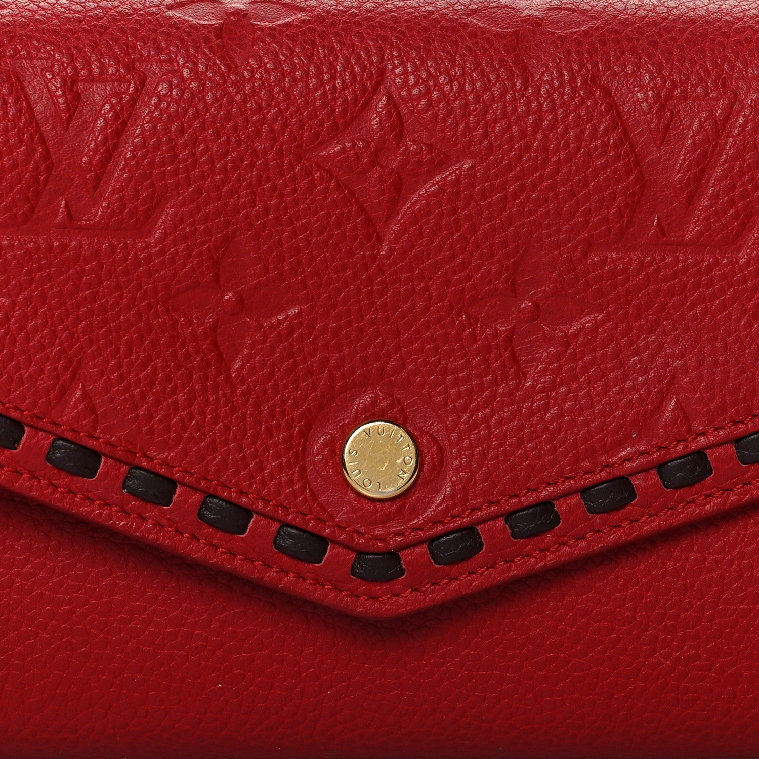 Louis Vuitton Empreinte Sarah Wallet Red Scarlet 7 of 8