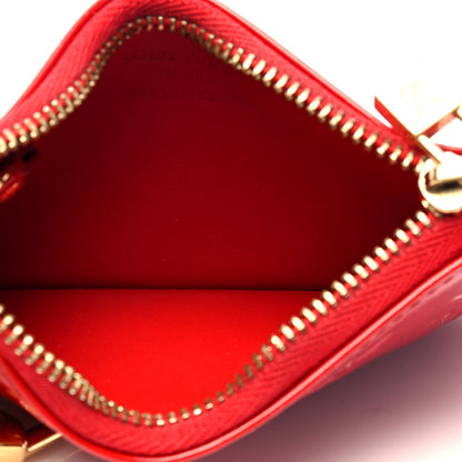 Louis Vuitton Vernis Key Pouch Rouge 3 of 4