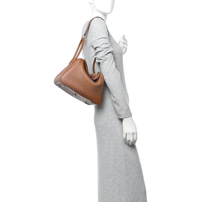 Hermes Taurillon Clemence Lindy 26 Gold Gold 2 of 14