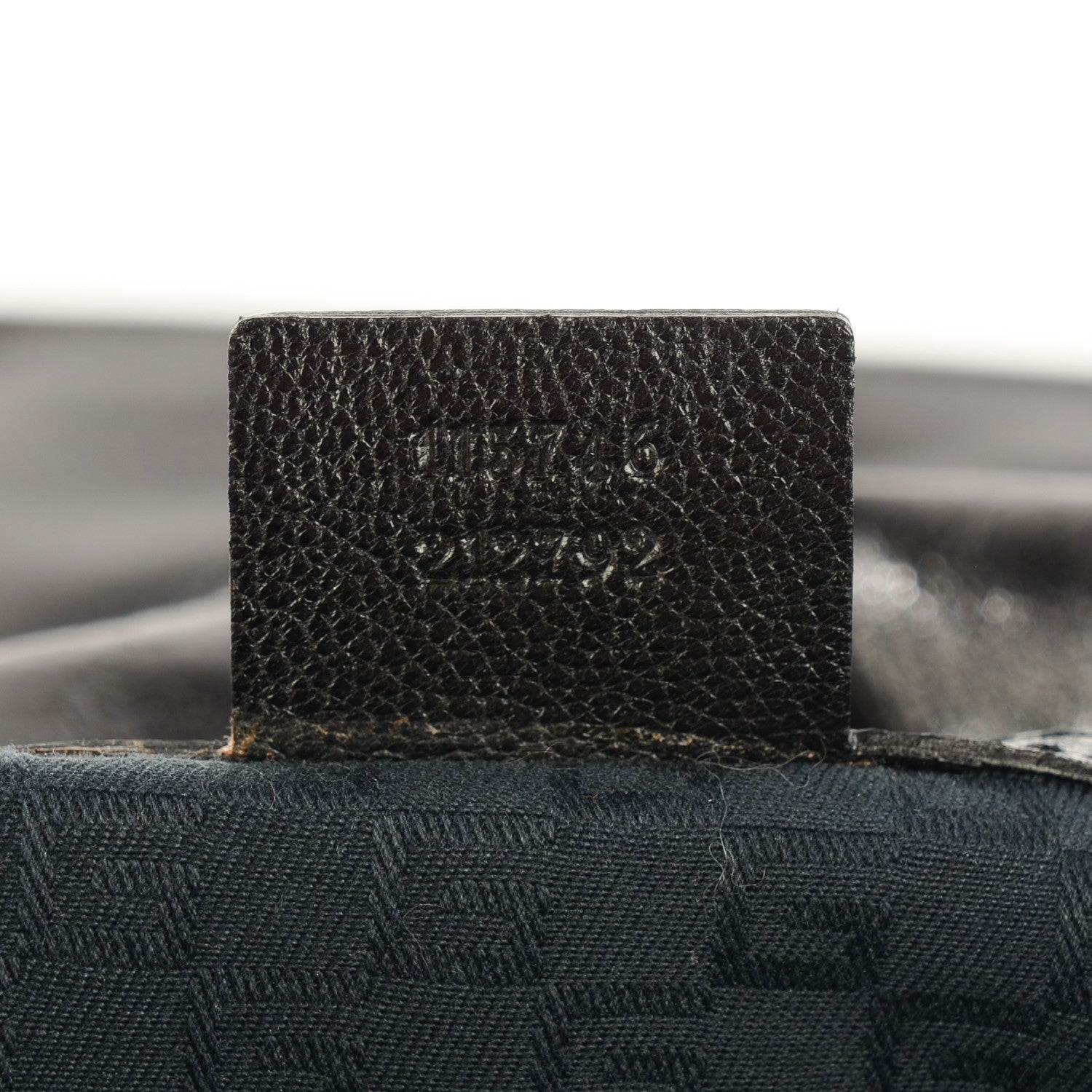 Gucci Velvet Web Blondie Shoulder Flap Bag Black White 7 of 7