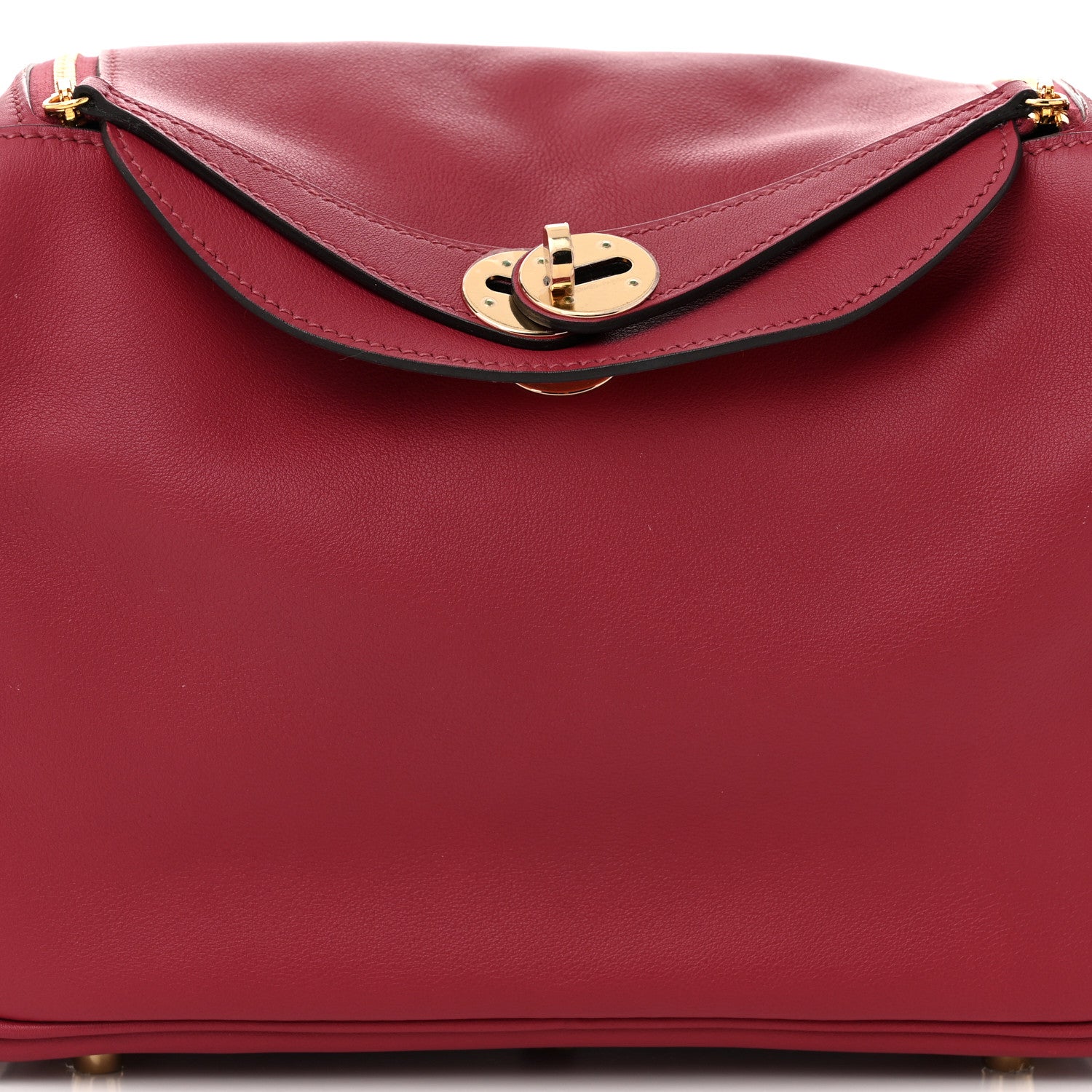 Hermes Swift Verso Lindy 26 Rouge Grenat Orange 8 of 11
