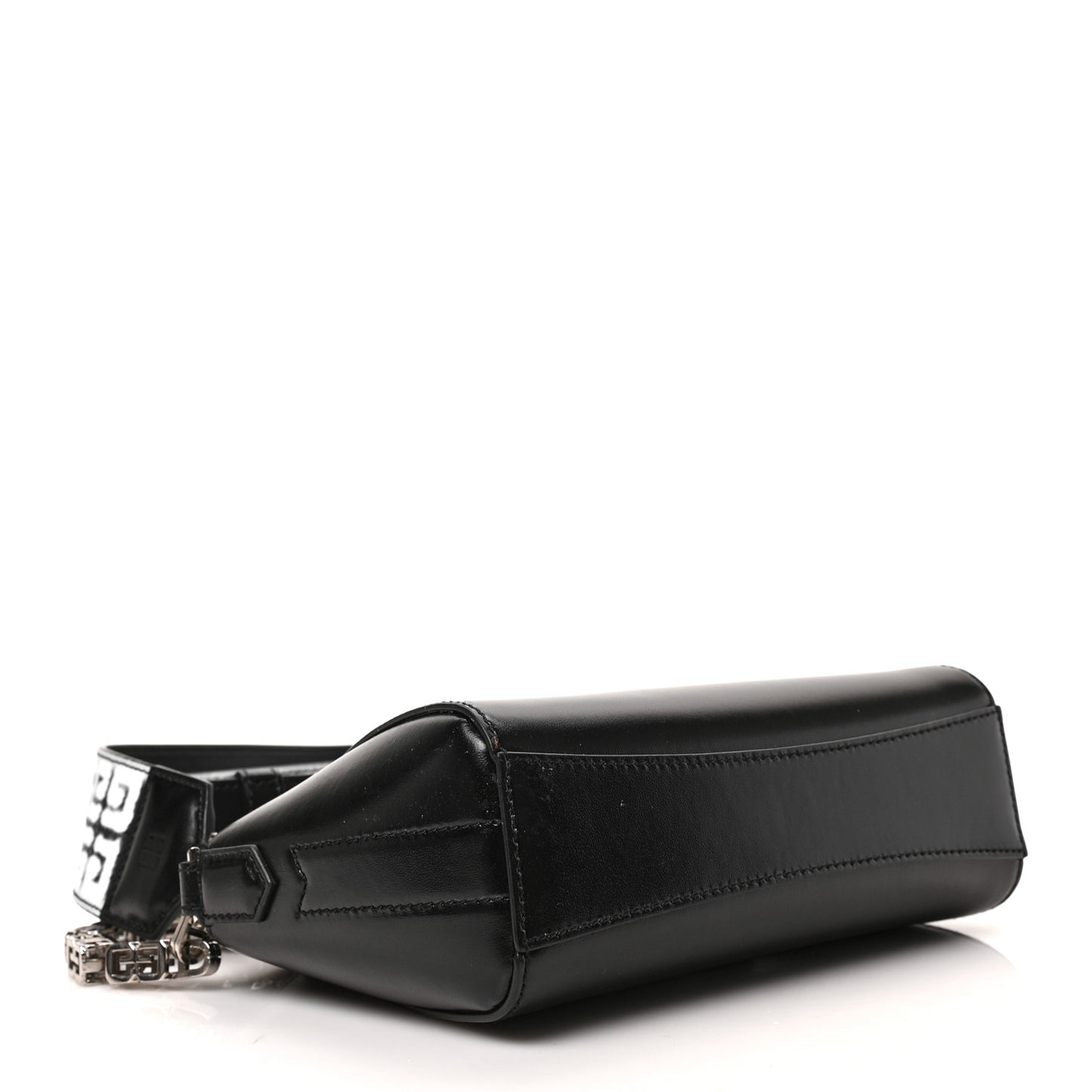 X CHITO Box Calfskin 4G Printed XS Graffiti Antigona Black White