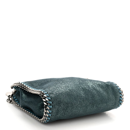 Stella McCartney Shaggy Deer Tiny Falabella Tote Petroleum 4 of 10