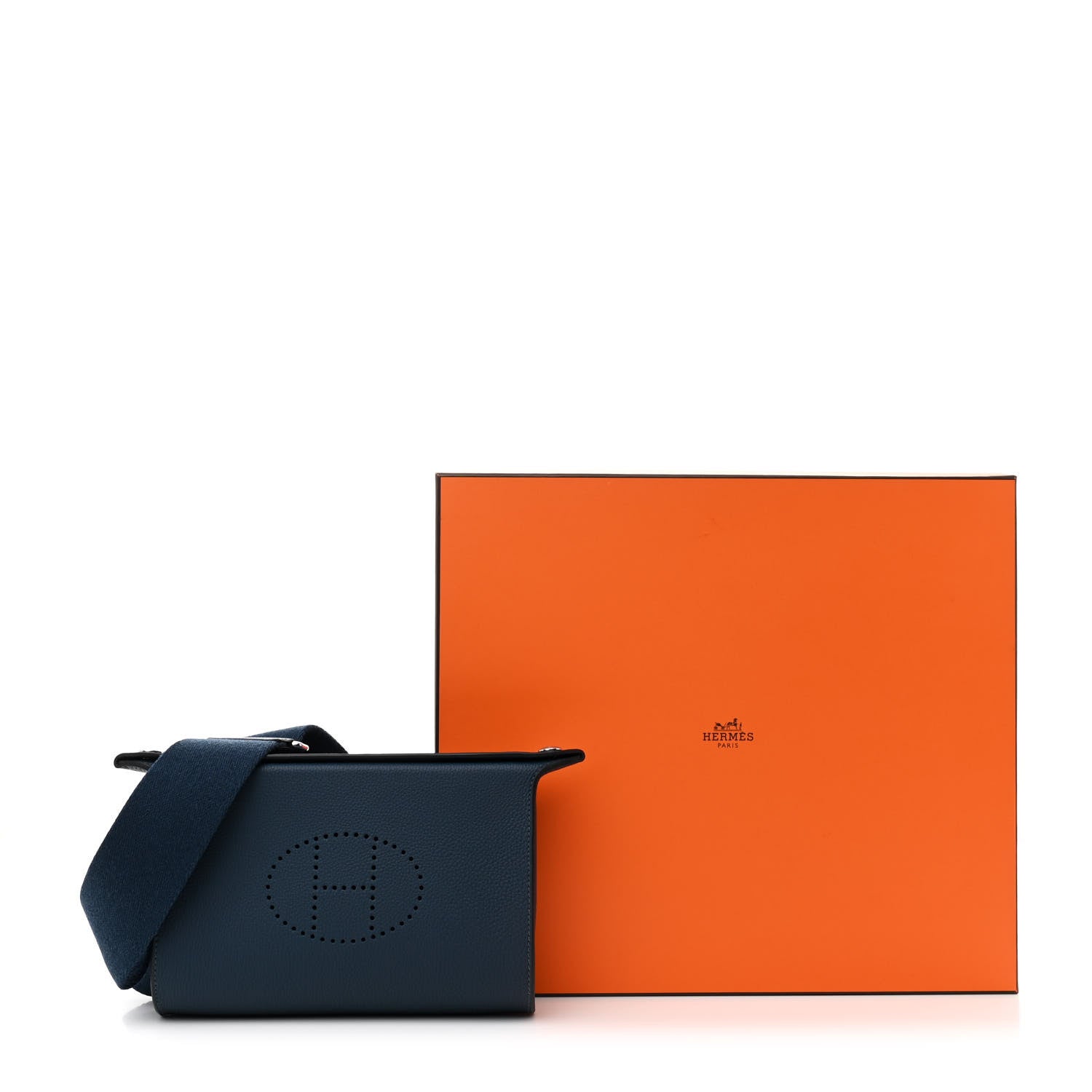 Hermes Togo Videpoches Bleu De Prusse 12 of 12