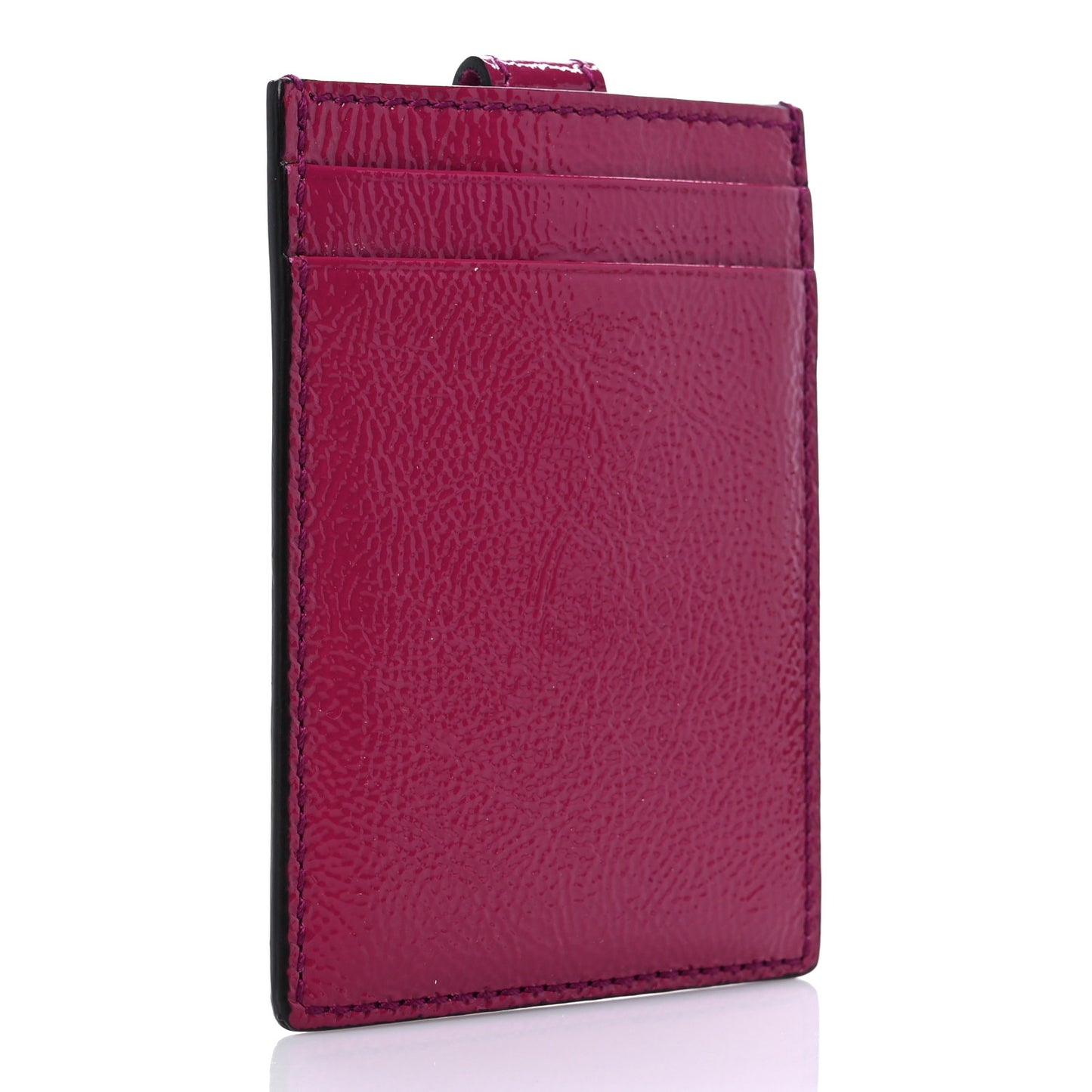 Patent Soho Envelope Card Case Bright Bougainvillea