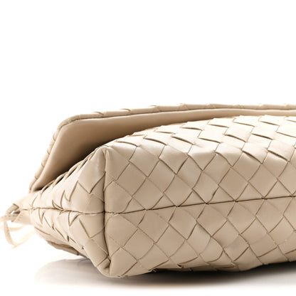 Bottega Veneta Calfskin Intrecciato Giorno Ecru 9 of 11