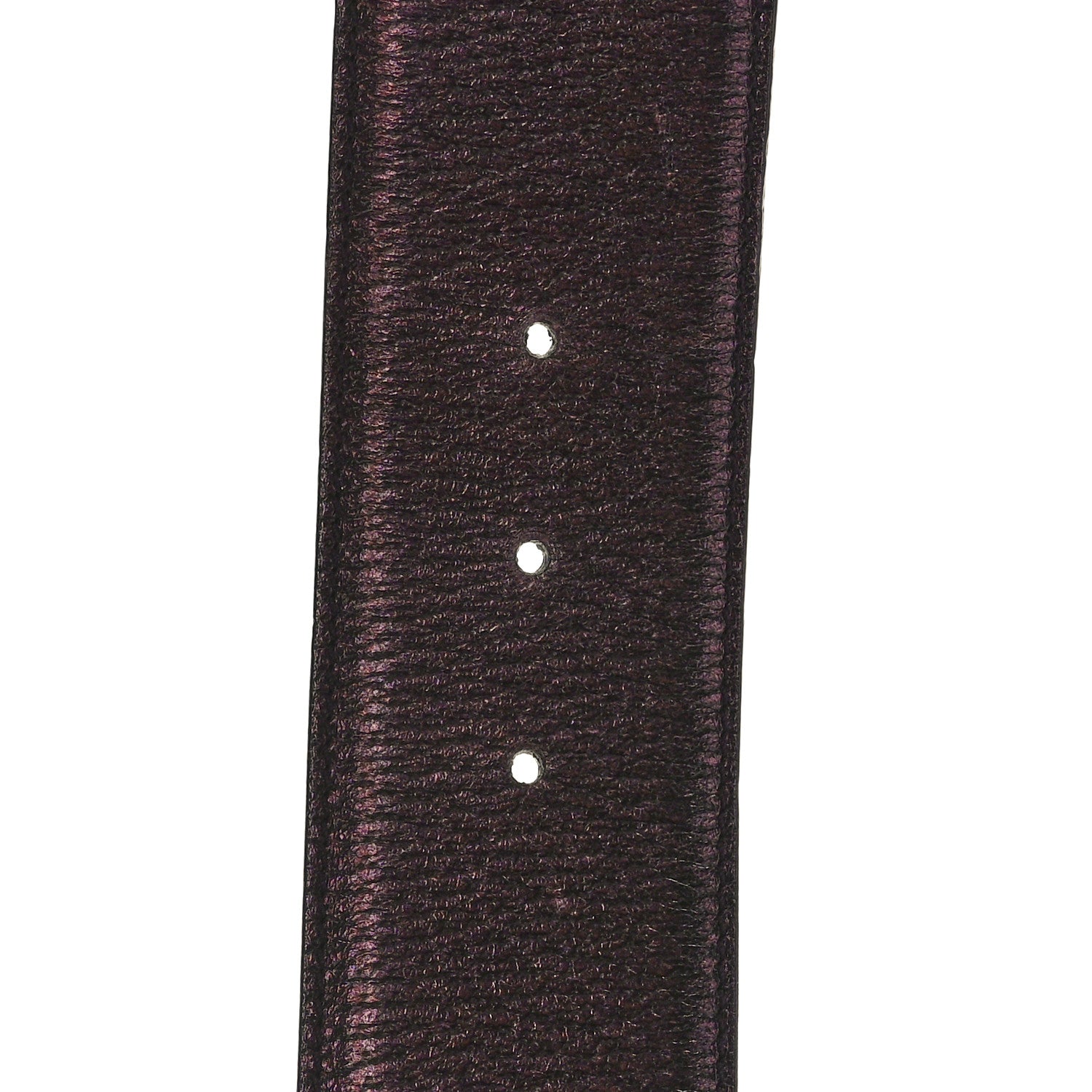 Gucci Metallic Calfskin Crystal Tom Ford Dragon Belt 85 34 Purple 4 of 7