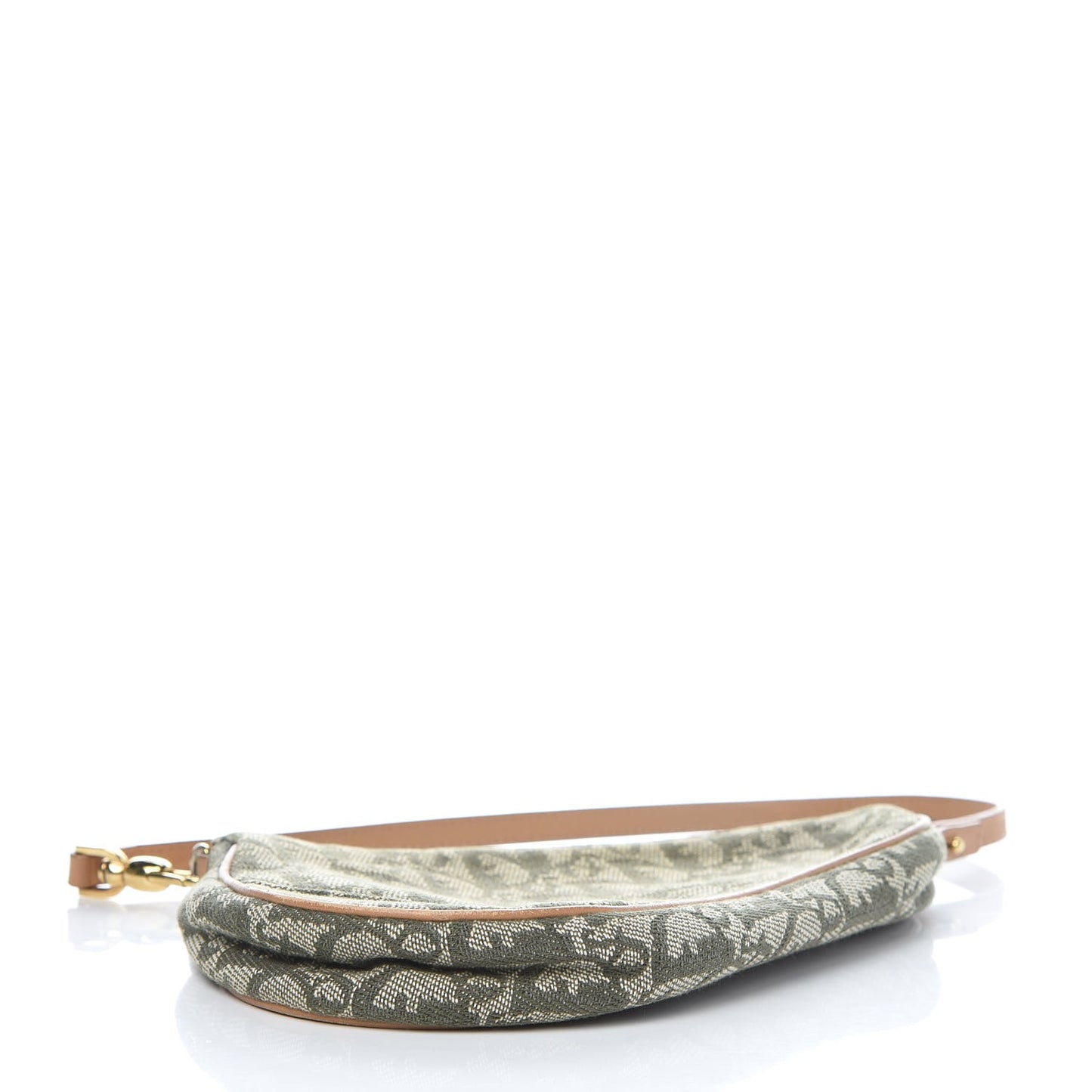 Monogram Mini Saddle Pochette Green