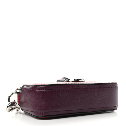 Marc Jacobs Saffiano Small Snapshot Camera Bag Red Multicolor 4 of 9