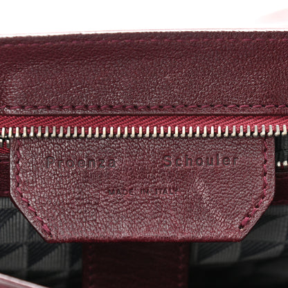 Proenza Schouler Lambskin Medium PS1 Satchel Burgundy 6 of 12