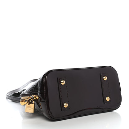 Louis Vuitton Vernis Alma BB Amarante 4 of 9