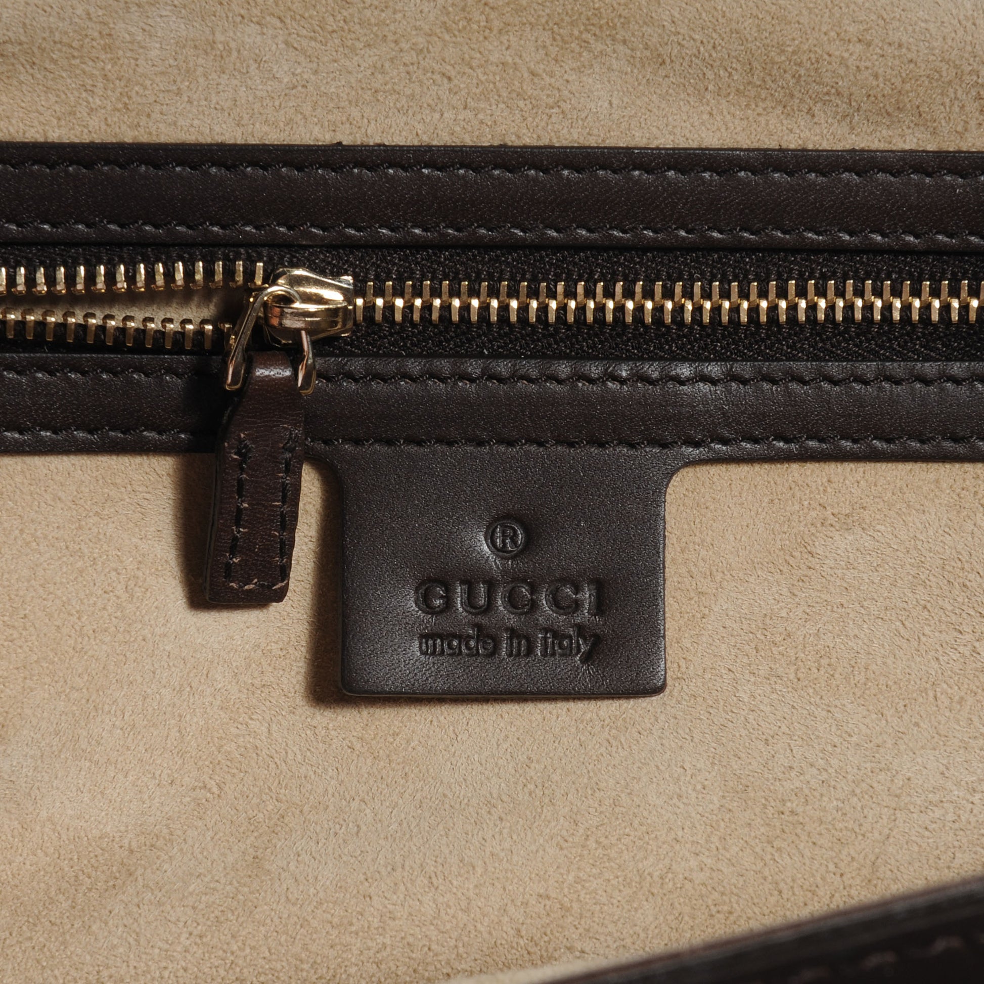 Gucci Pony Hair Leopard Print Medium Heritage Boston Bag Brown 6 of 9