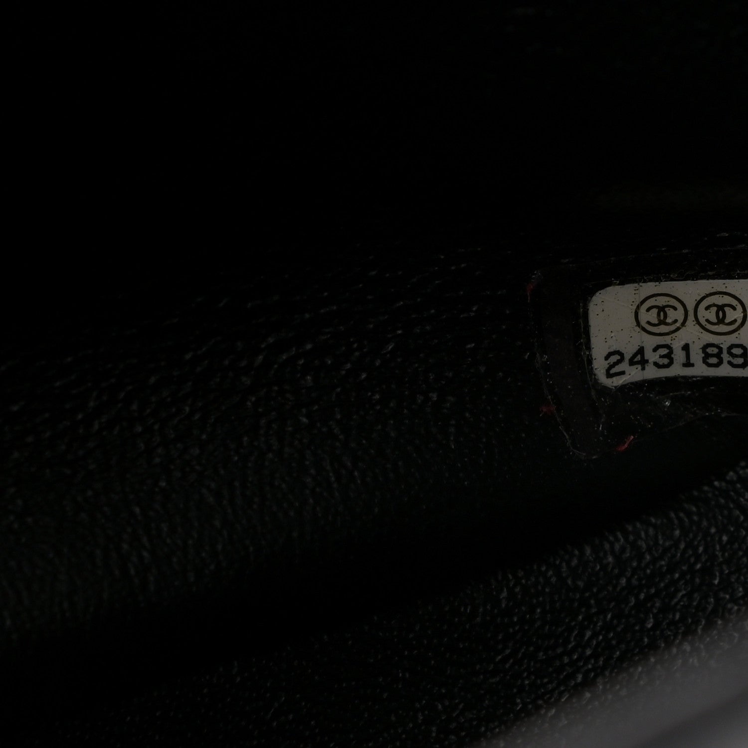 Chanel Lambskin Reverse Chevron Quilted Round Top Handle Flap Black 7 of 11