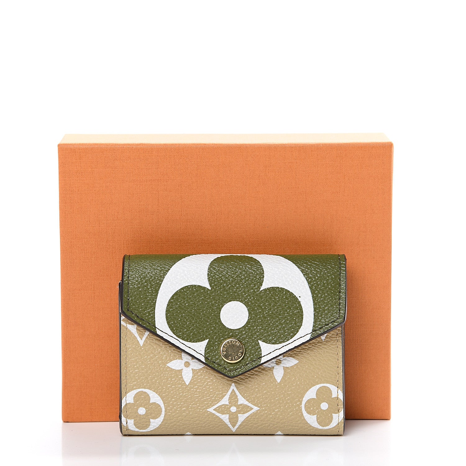 Louis Vuitton Monogram Giant Zoe Wallet Kaki 7 of 7