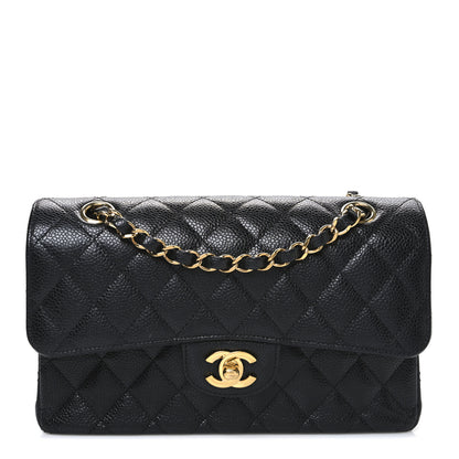Chanel Caviar Quilted Small Double Flap Black 1 of 10