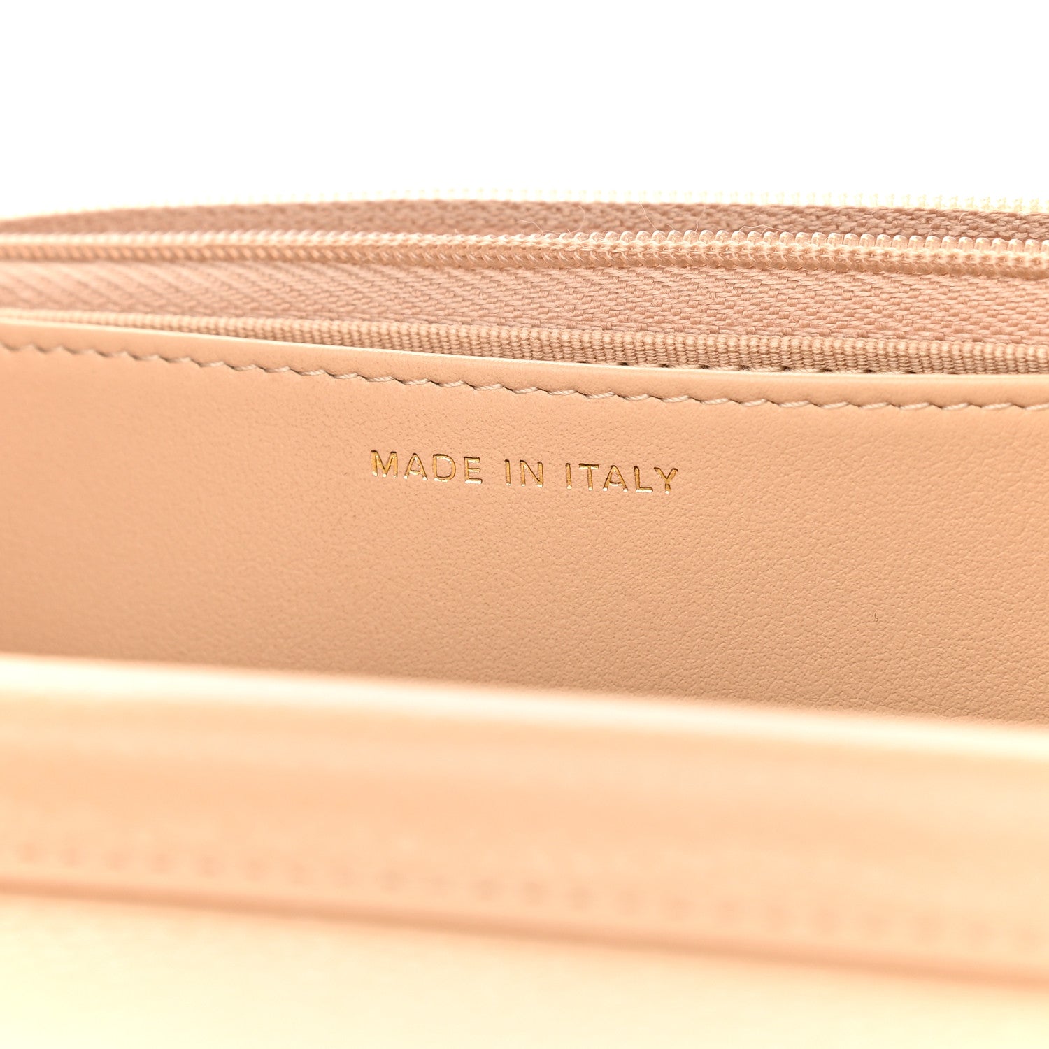 Chanel Caviar Quilted Wallet On Chain WOC Beige 7 of 10