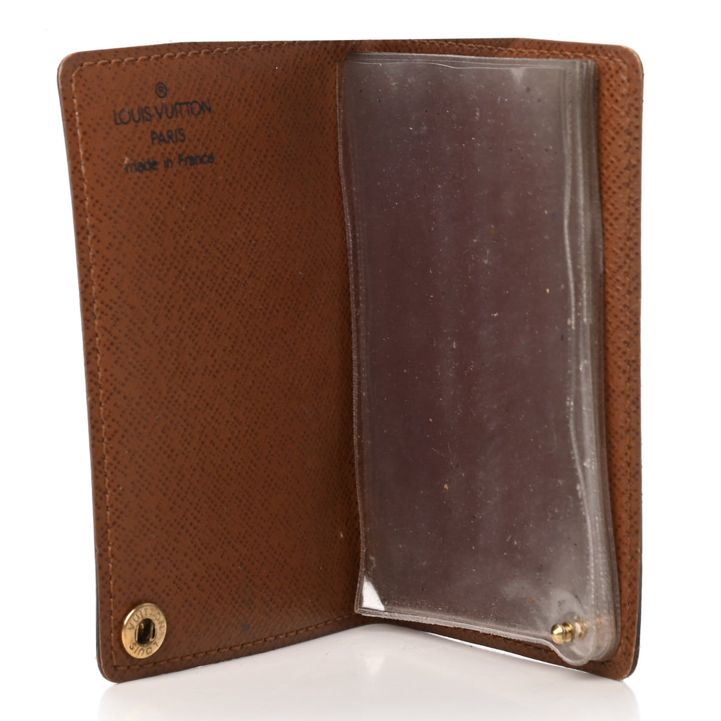 Monogram Credit Card Photo Holder