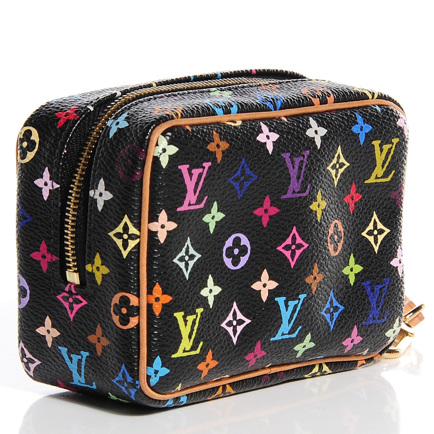 Louis Vuitton Monogram Multicolor Trousse Wapity Black 3 of 7