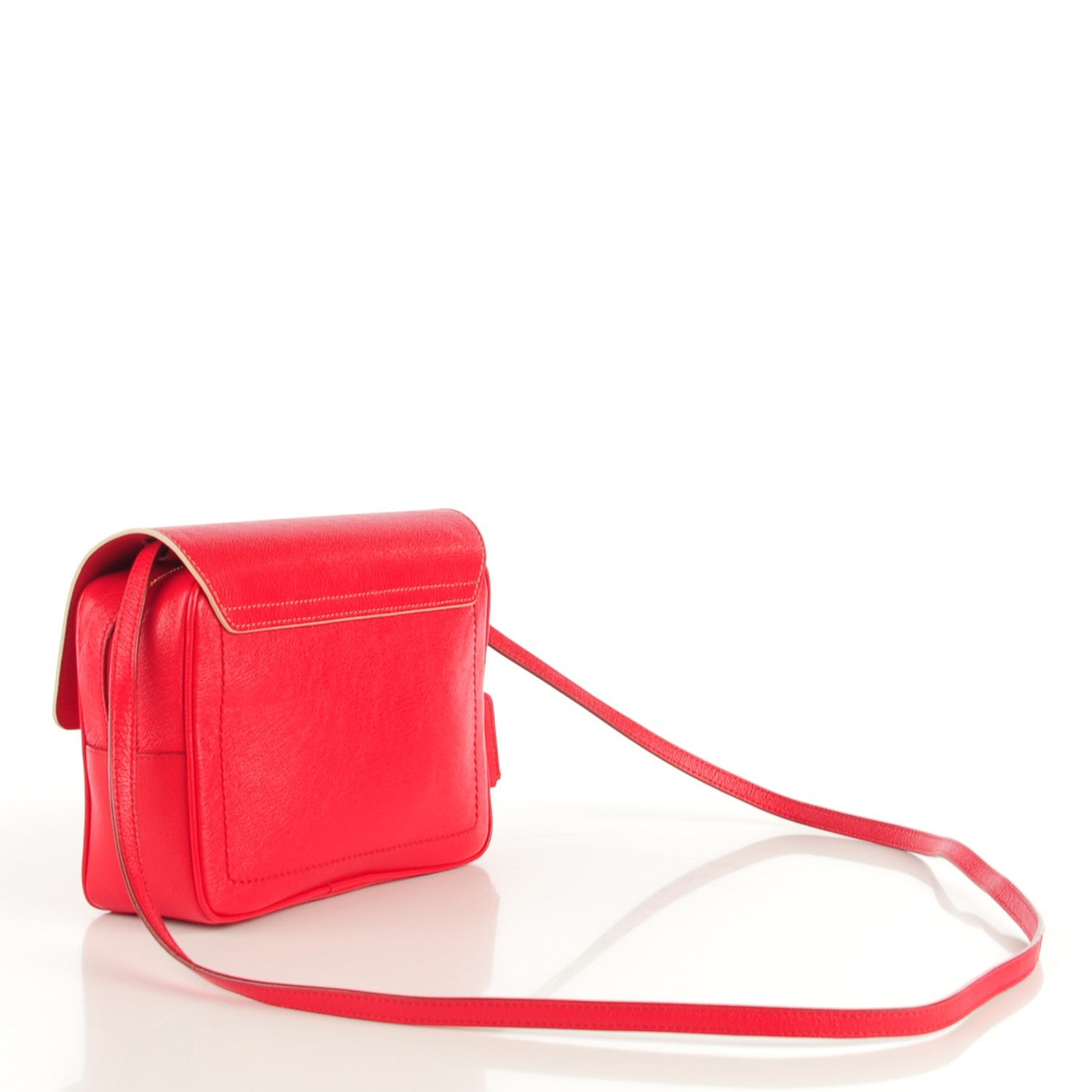 Marc Jacobs Textured Calfskin 1984 Camera Bag Flame 3 of 7