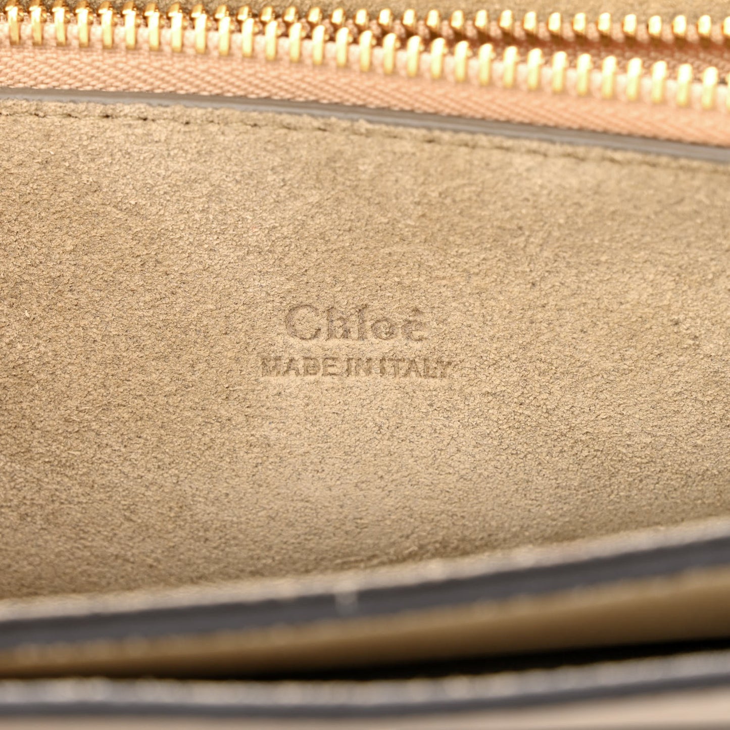 Calfskin Suede Medium Faye Shoulder Bag Motty Grey