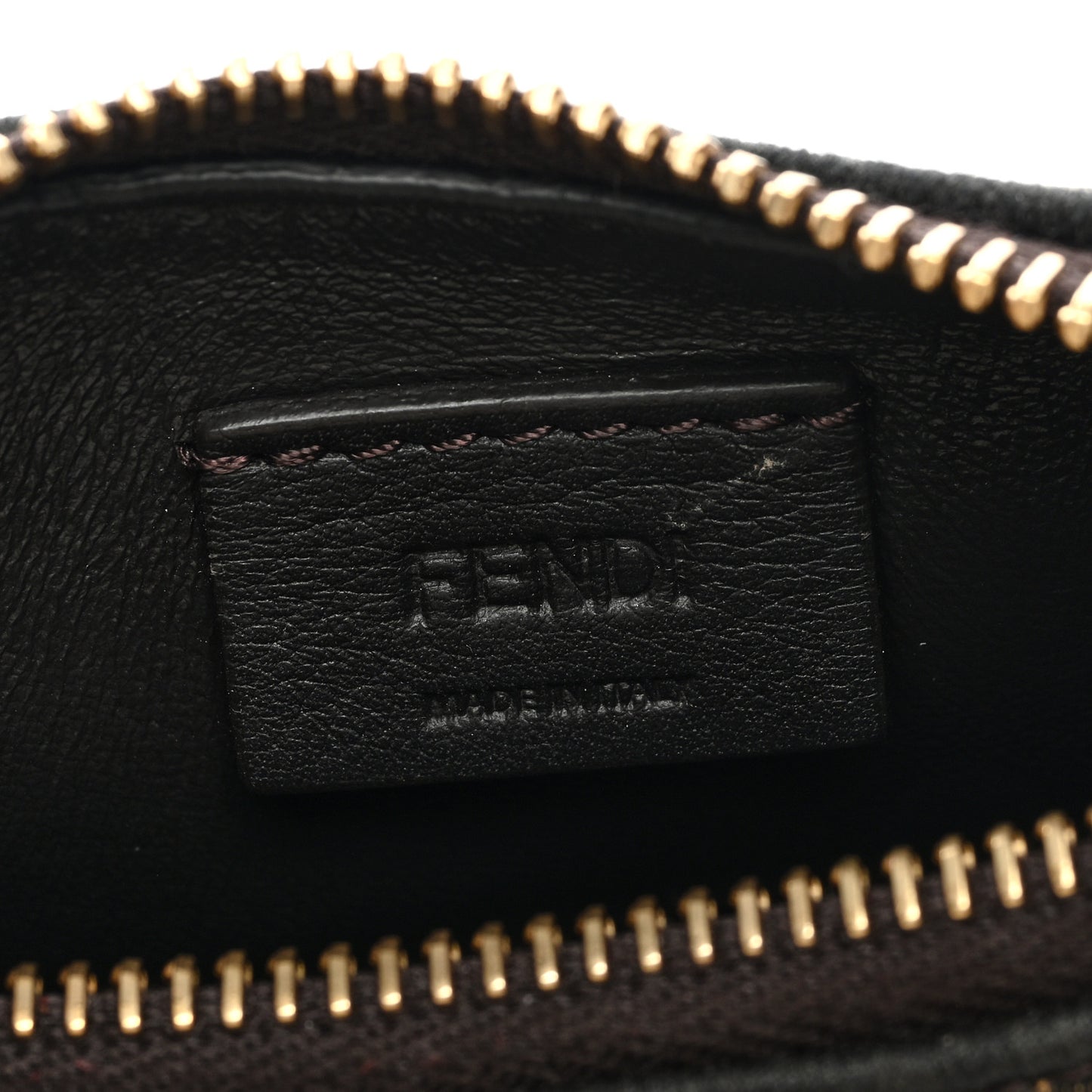 Fabric Jacquard FF 1974 Nano Fendigraphy Hobo Charm Tobacco Moro