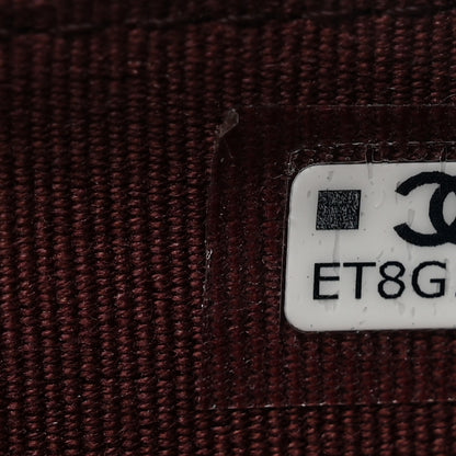 Chanel Caviar Quilted CC Zip Compact Wallet Black 7 of 9