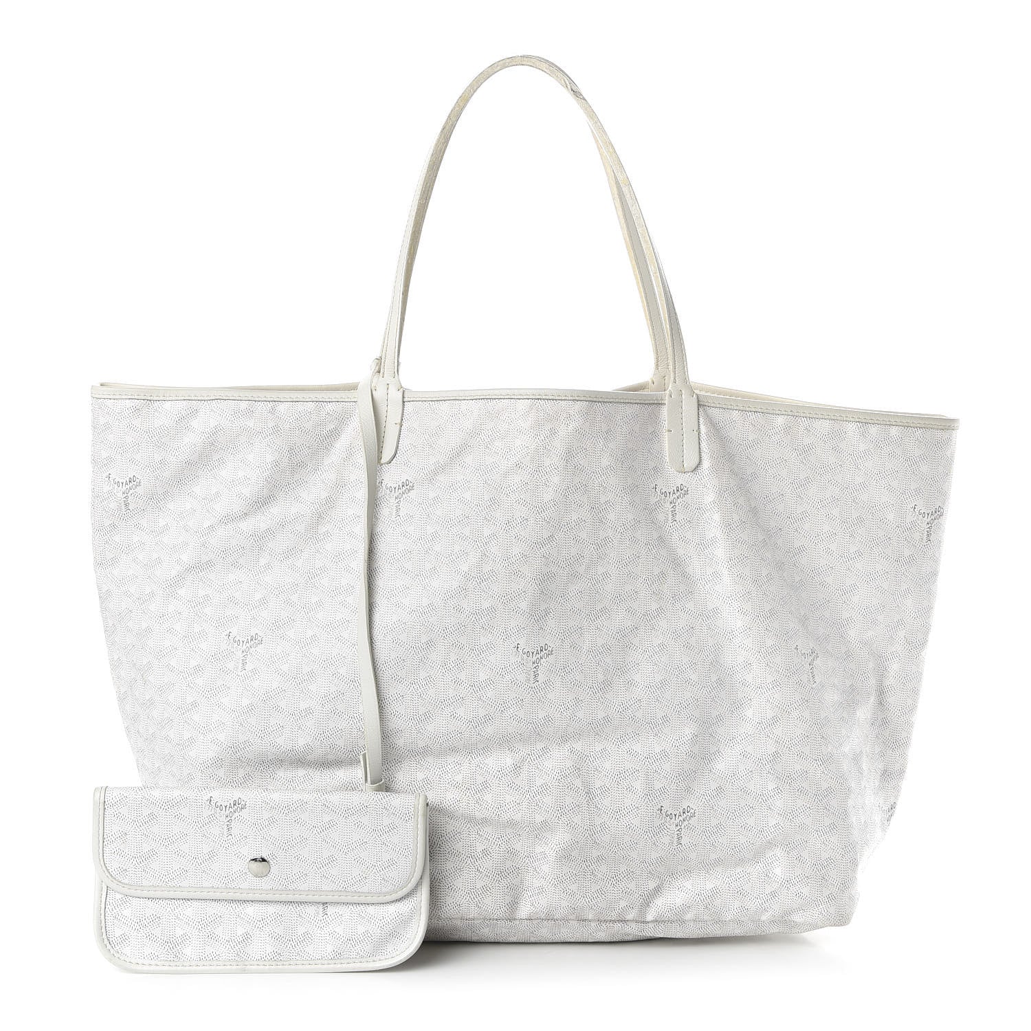 Goyard Goyardine Saint Louis GM White 1 of 10