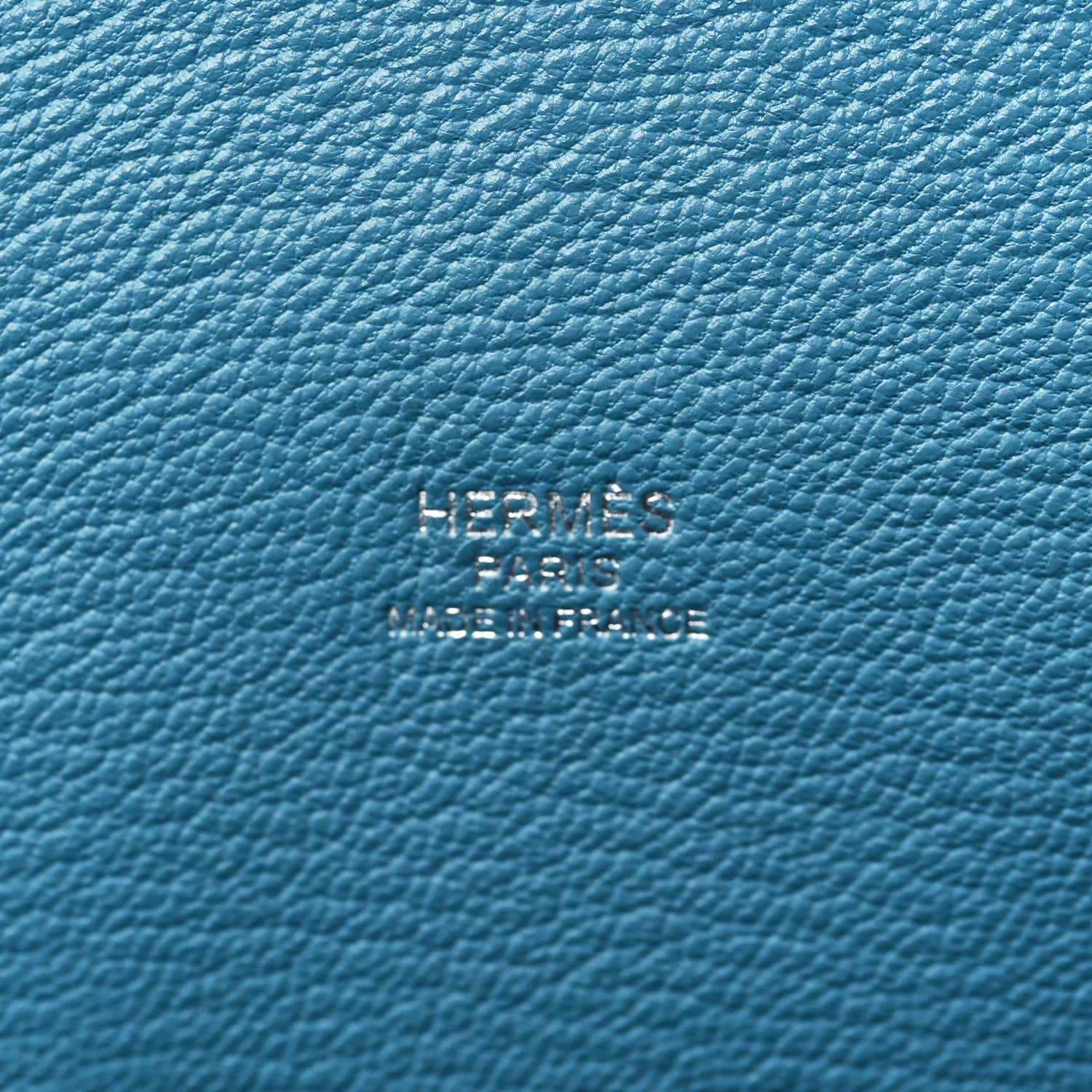 Hermes Taurillon Clemence Jypsiere 28 Blue Jean 6 of 9