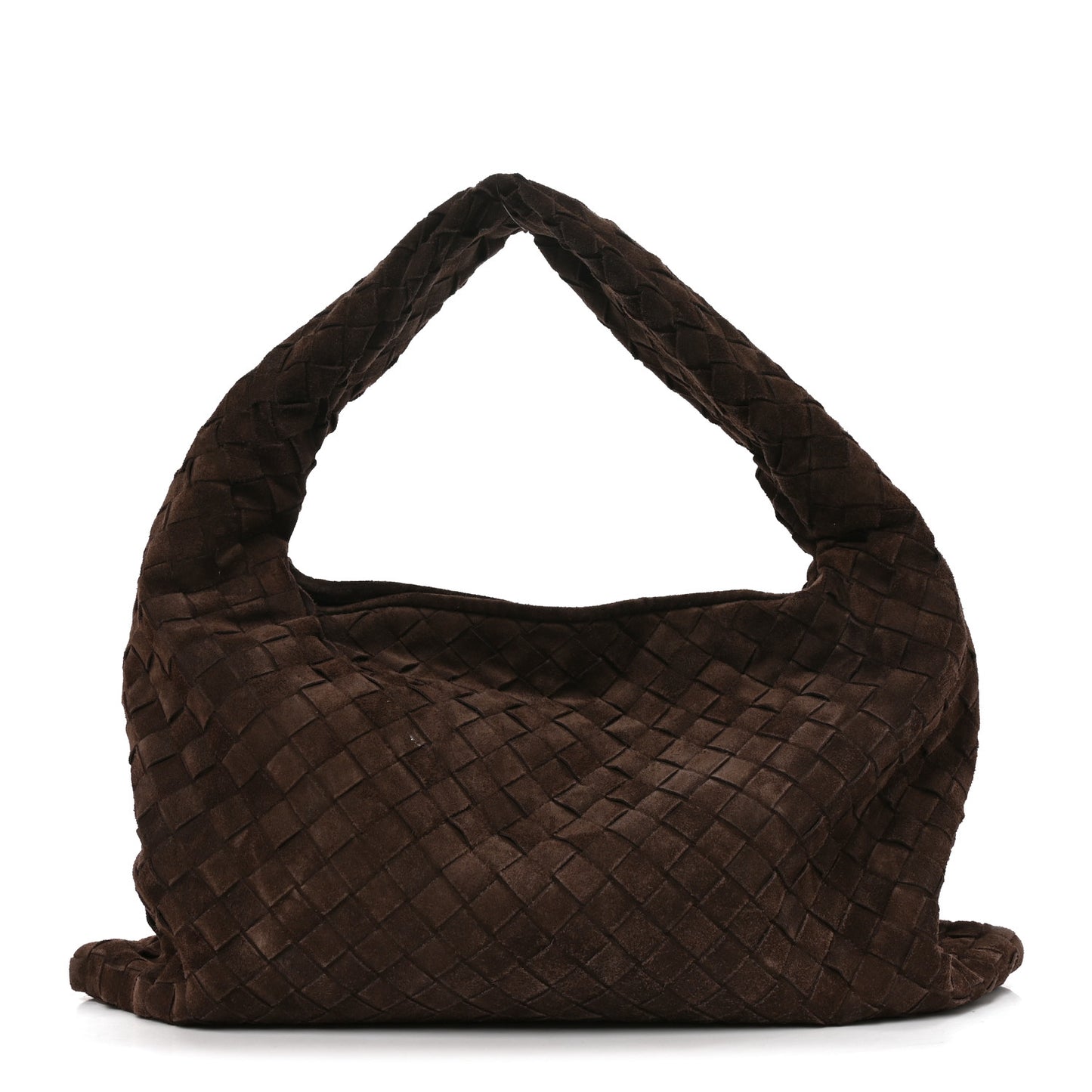 Suede Intrecciato Small Hop Fondant