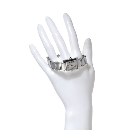 Cartier Stainless Steel 20mm Tank Francaise Quartz Watch 2 of 7
