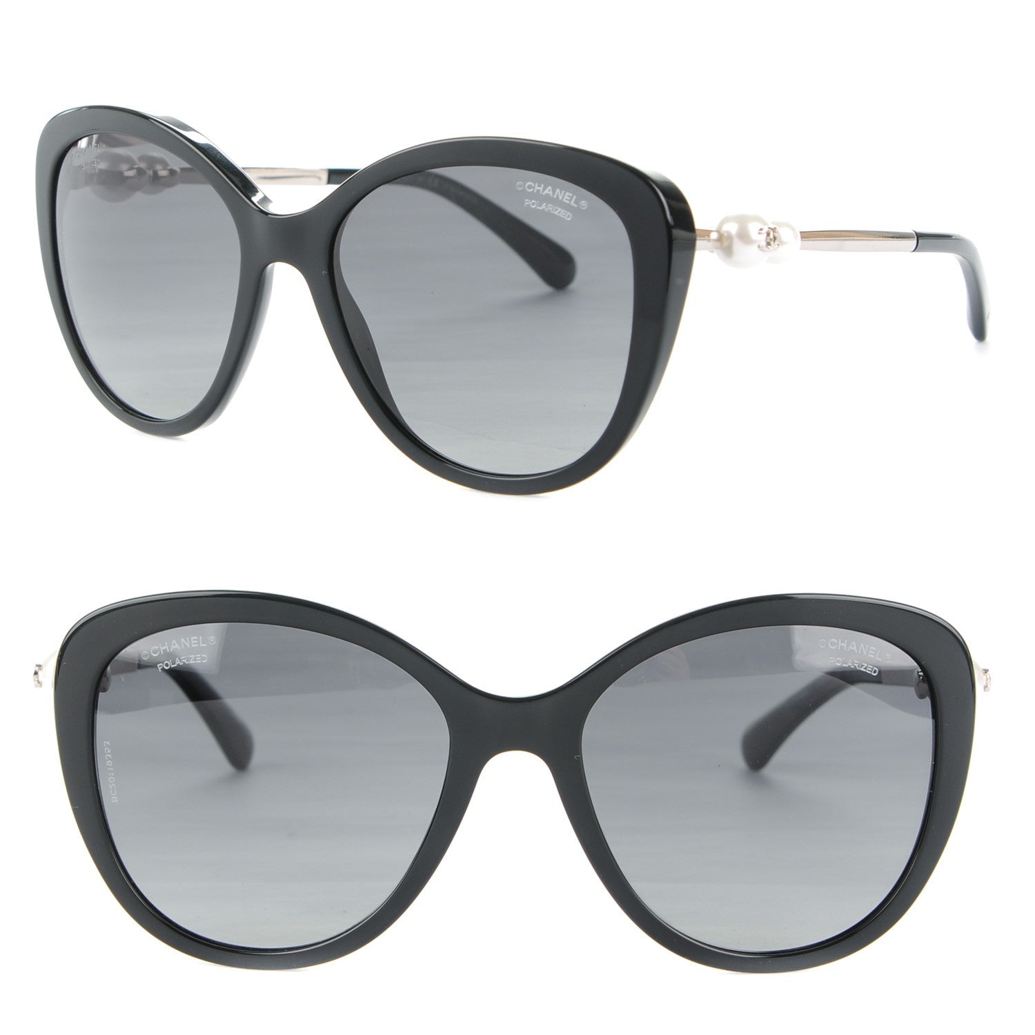 Chanel Pearl Sunglasses 5338-H-A Black 1 of 5