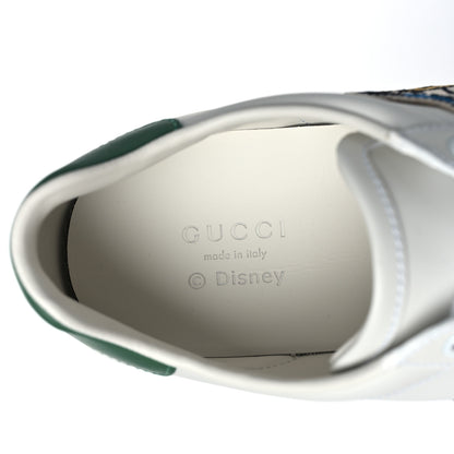 Gucci X DISNEY Calfskin Miro Soft Web Donald Duck Womens Ace Sneakers 38 White New Shamarock 7 of 11