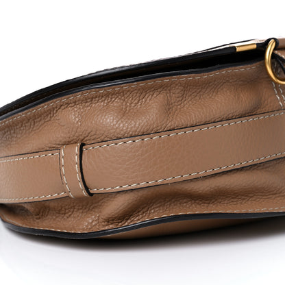 Chloe Calfskin Medium Marcie Round Crossbody Bag Nut 8 of 11