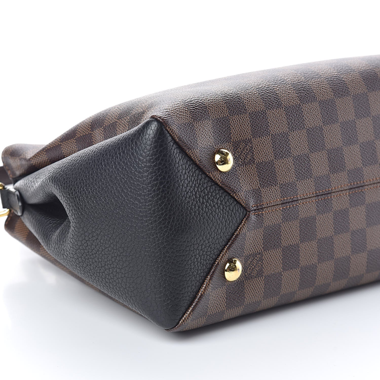 Louis Vuitton Damier Ebene Cuir Taurillon Brittany Black 8 of 9