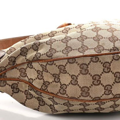 Gucci Monogram Bamboo Ring Hobo Brown 9 of 10