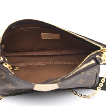 Louis Vuitton Monogram Multi Pochette Accessories Kaki 6 of 10