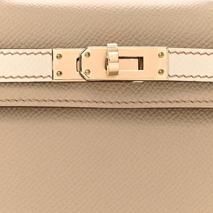Hermes Epsom Horseshoe Mini Kelly Sellier 20 Trench Craie 7 of 10