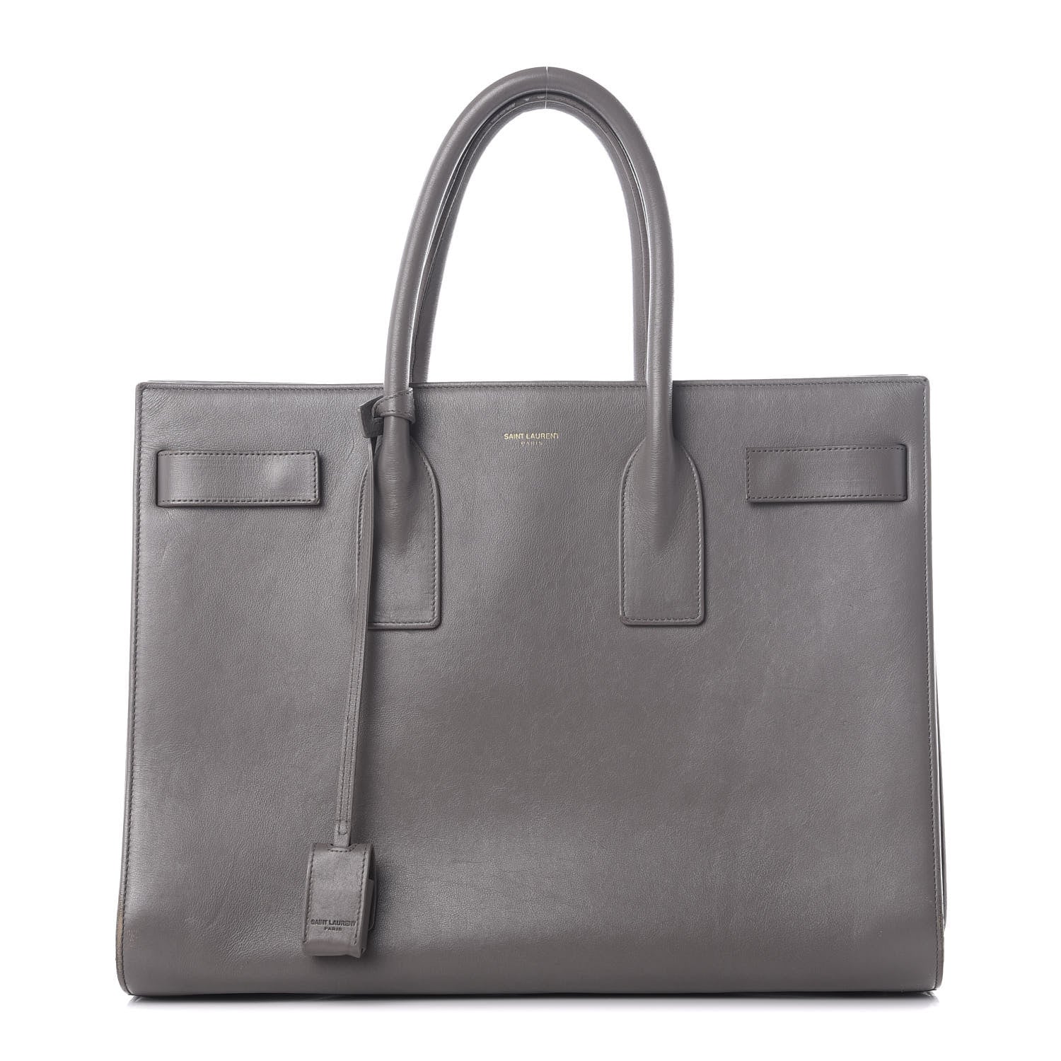 Saint Laurent Calfskin Large Sac De Jour Carryall Grey 1 of 14