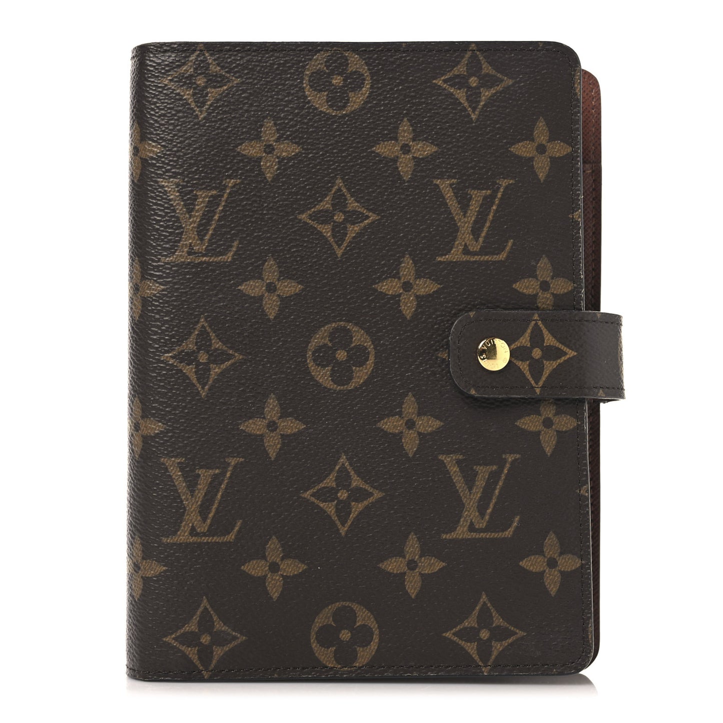 Monogram Medium Ring Agenda Cover