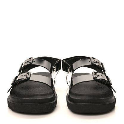 Gucci Rubber Mini Double G Womens Isla Dad Sandals 37 Black 2 of 8