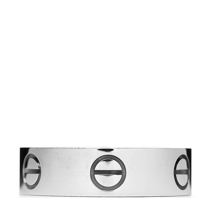 Cartier 18K White Gold 5.5mm LOVE Ring 54 6.75 2 of 3