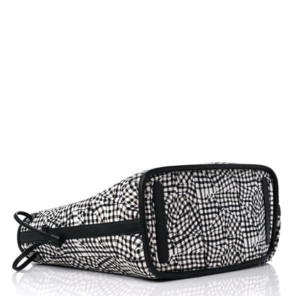 MCM Grained Calfskin Visetos Medium Liz Reversible Shopper Tote Black 13 of 16