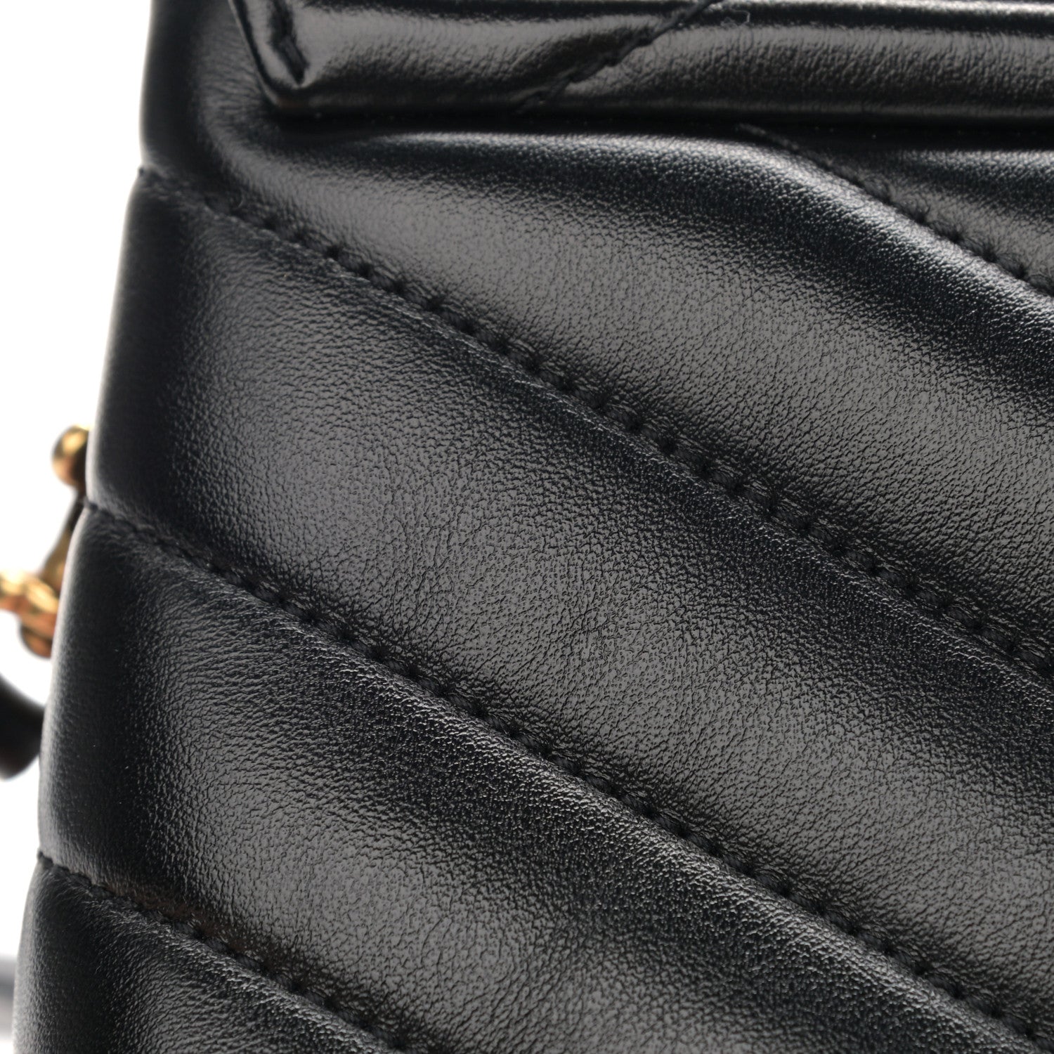 Saint Laurent Calfskin Y Quilted Monogram Toy Loulou Crossbody Bag Black 13 of 14