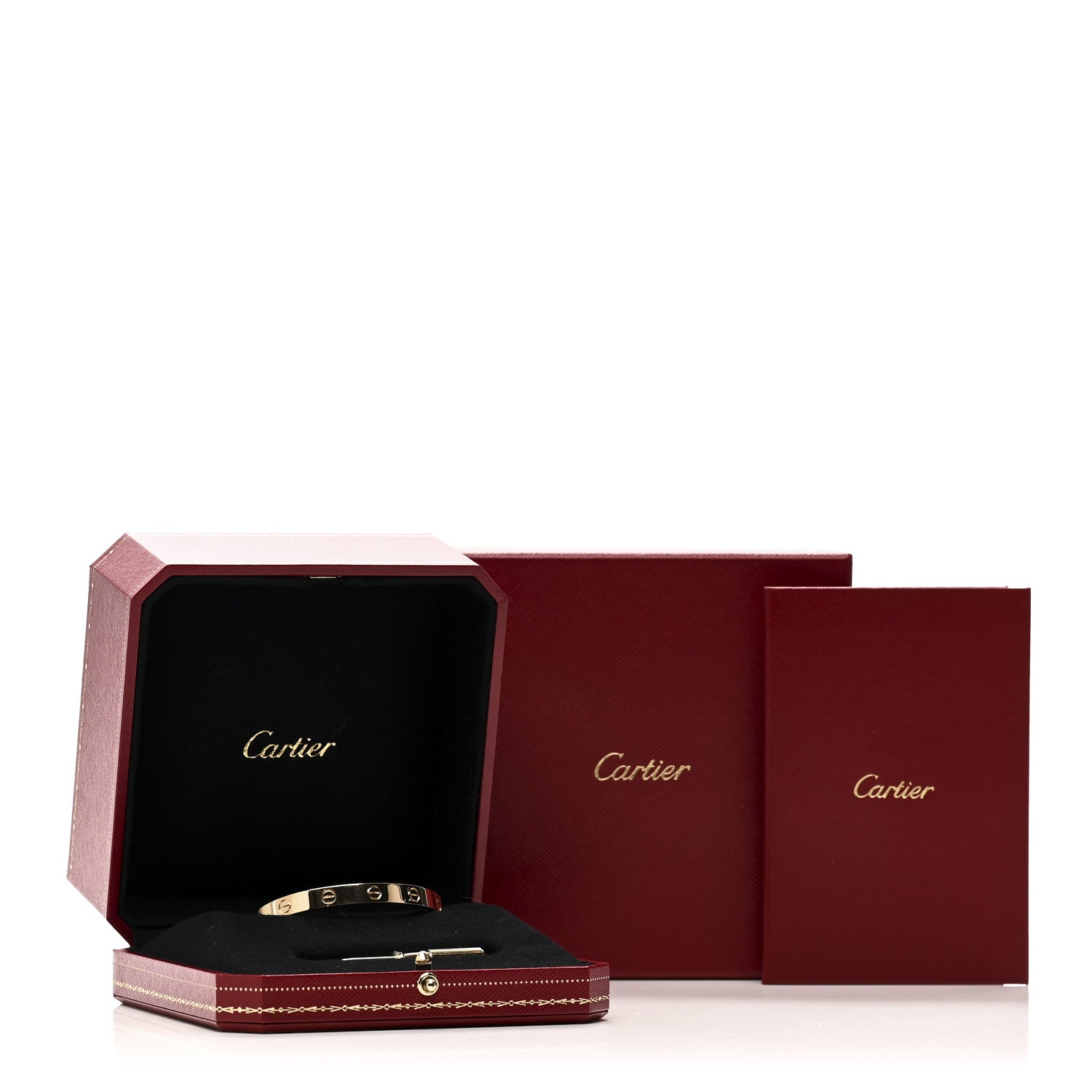 Cartier 18K Yellow Gold LOVE Bracelet 16 9 of 9